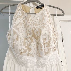 LULU’S NWT Maxi Wedding Dress